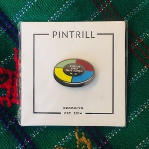 Pintrill Push My Buttons Simon Says Enamel Pin